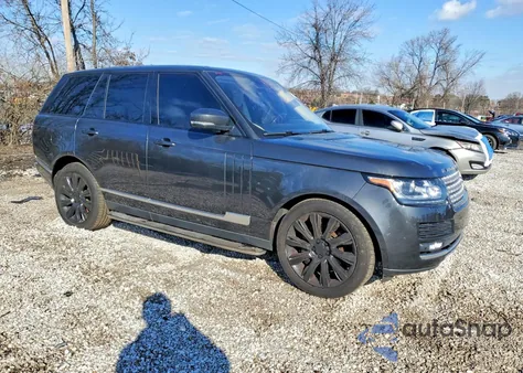 2017 Land Rover Range Rover Hse из США, поврежденный, VIN SALGS2FV1HA372100
